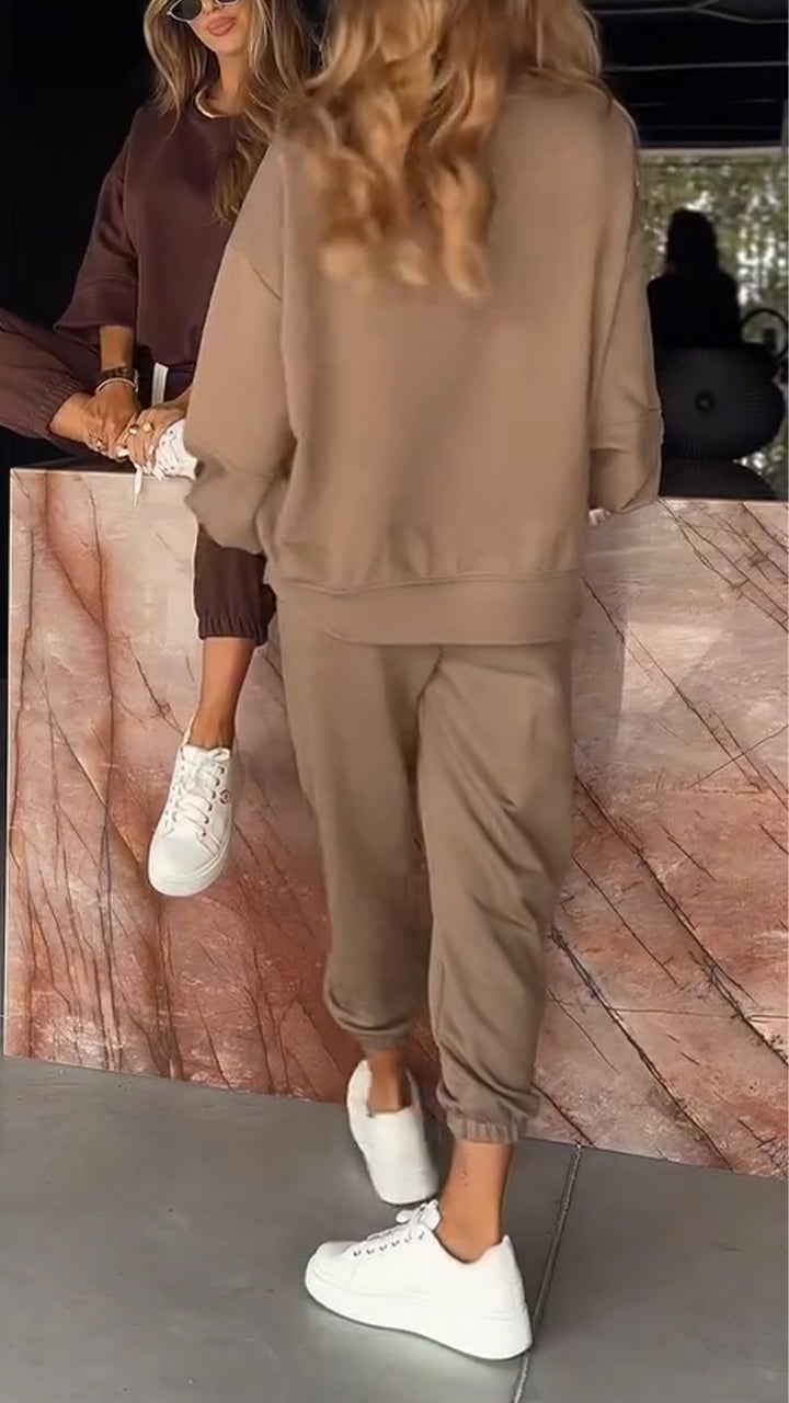 BESO | Luźny komplet dwuczęściowy