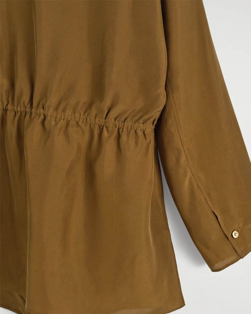 IZA | Szykowny komplet z drapowanym dekoltem typu woda