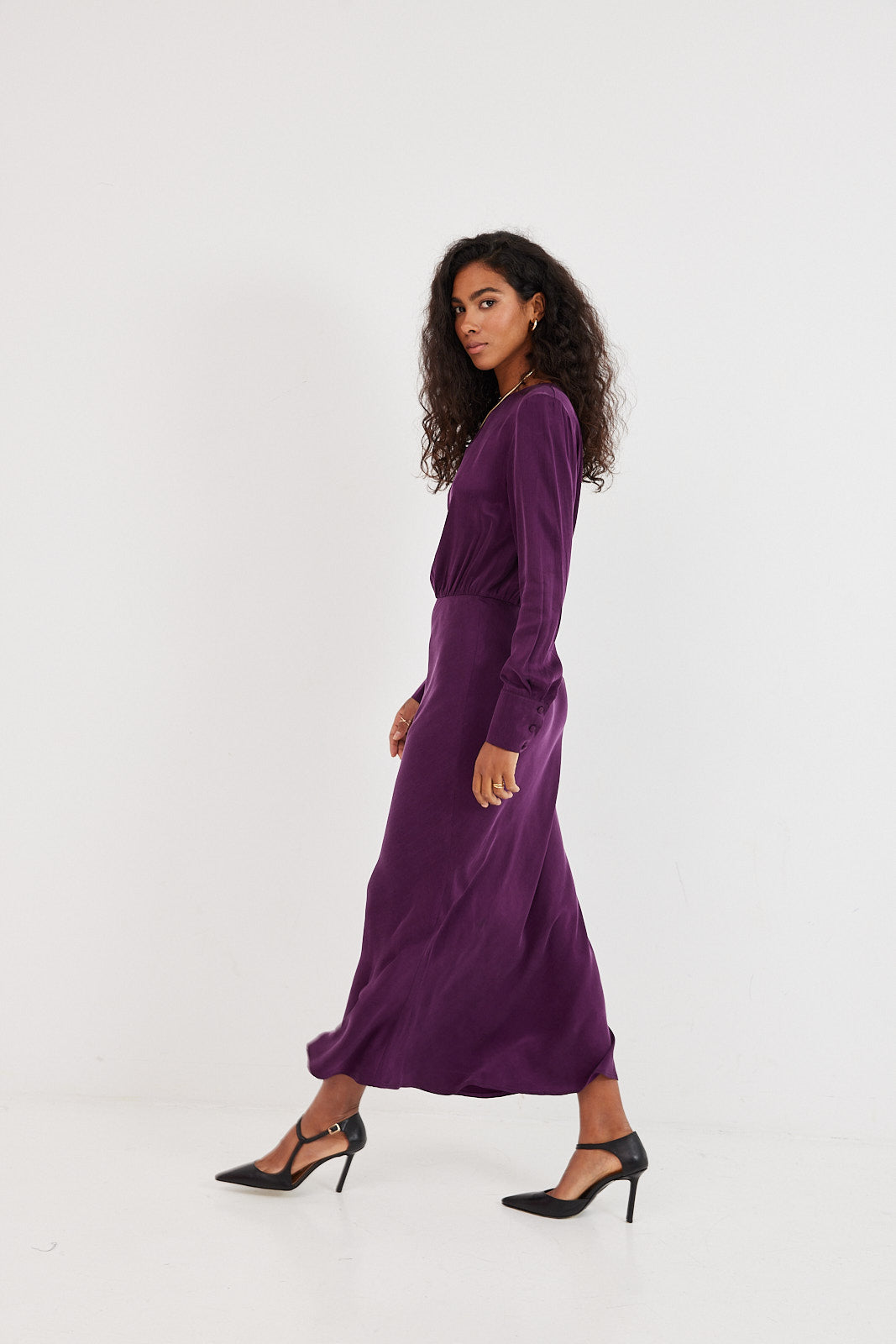 Sukienka Tiffany plum