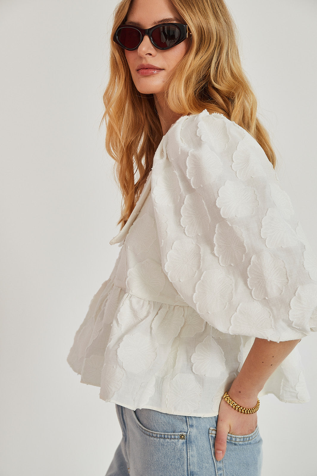 Koszula Laura jacquard