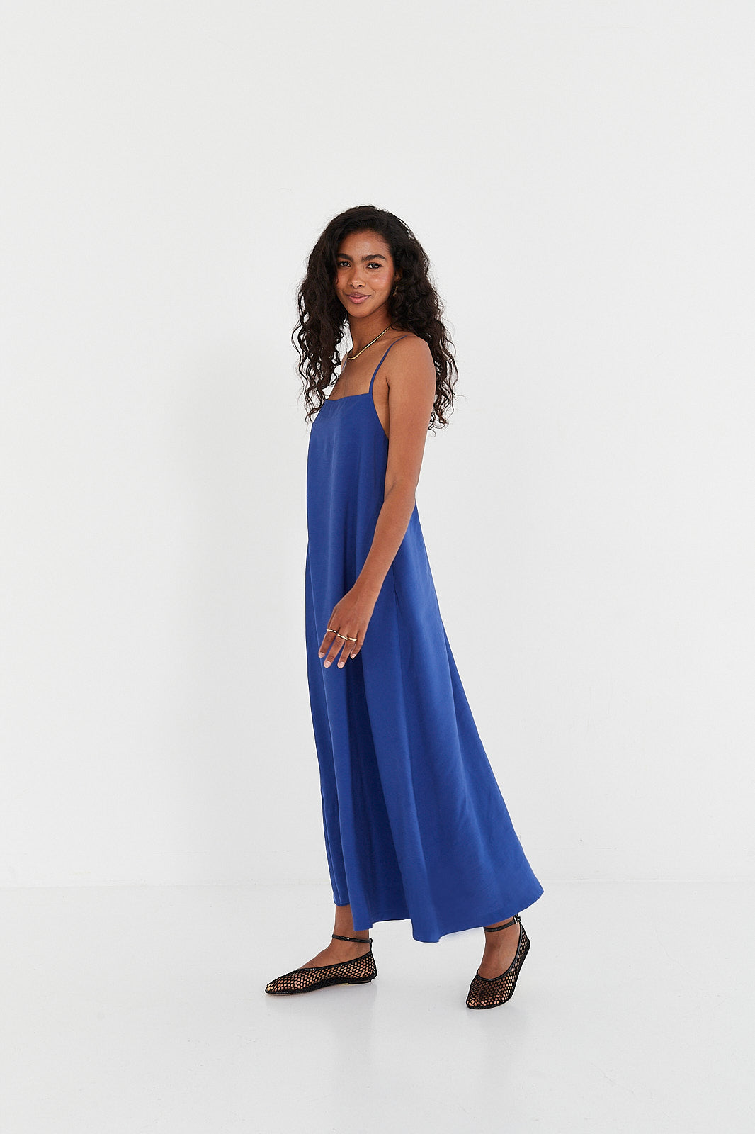 Sukienka Phoebe blue ocean