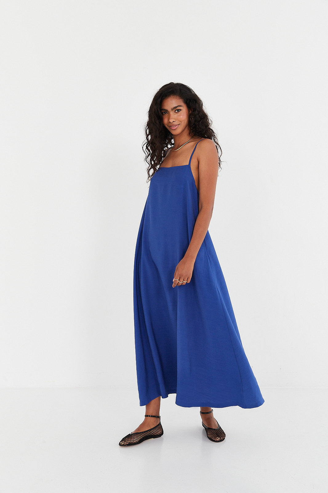 Sukienka Phoebe blue ocean