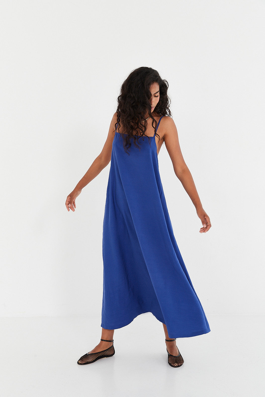 Sukienka Phoebe blue ocean