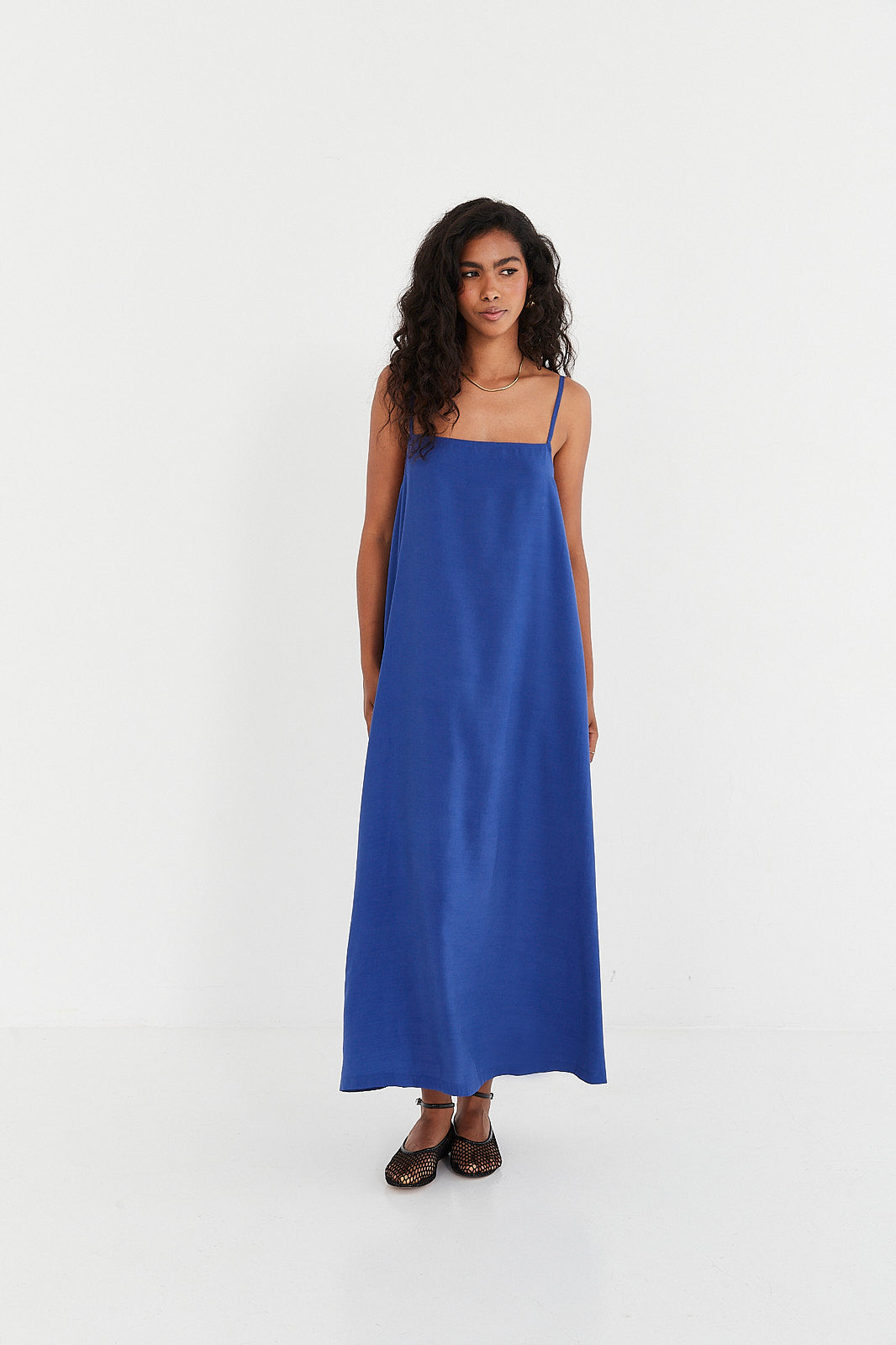 Sukienka Phoebe blue ocean