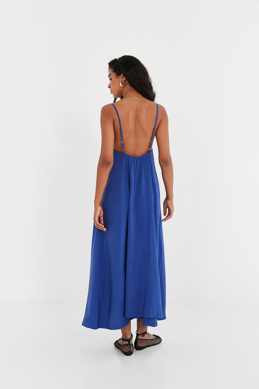 Sukienka Phoebe blue ocean