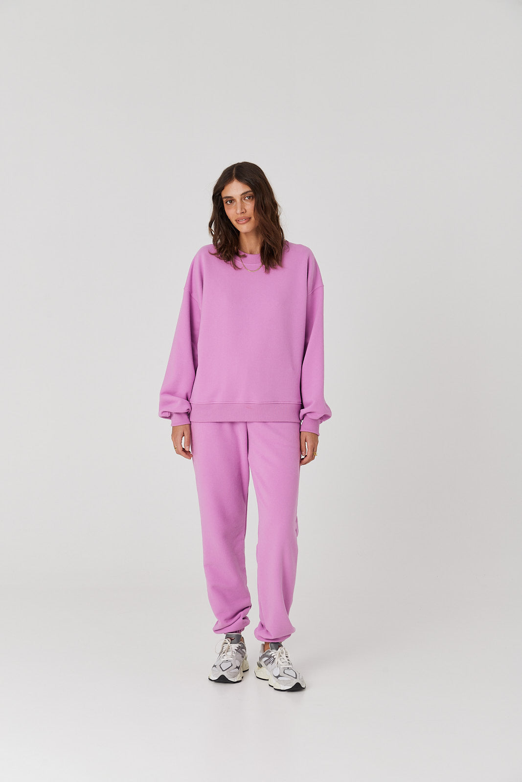 Bluza Boyfriend pink berry