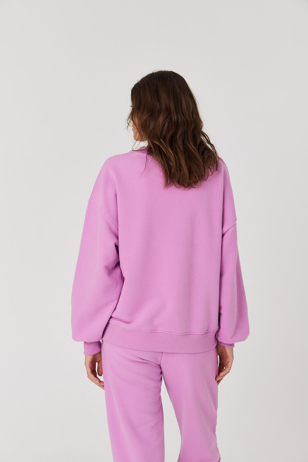 Bluza Boyfriend pink berry