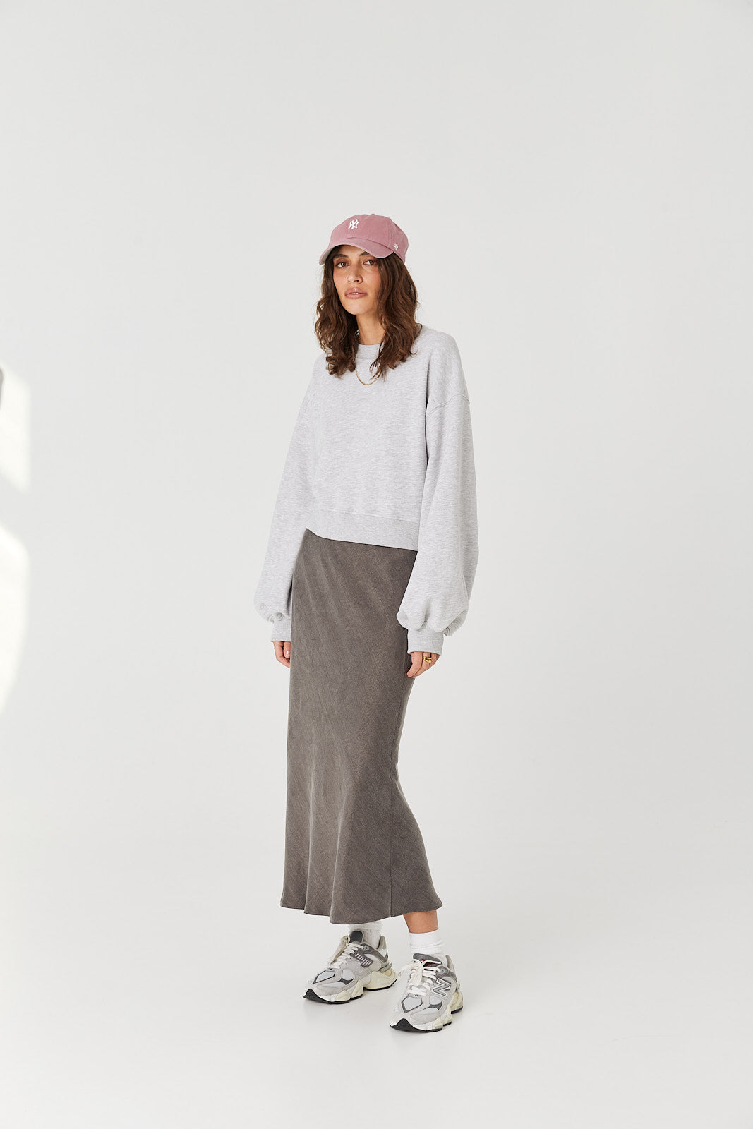 Bluza Charlie light grey melange
