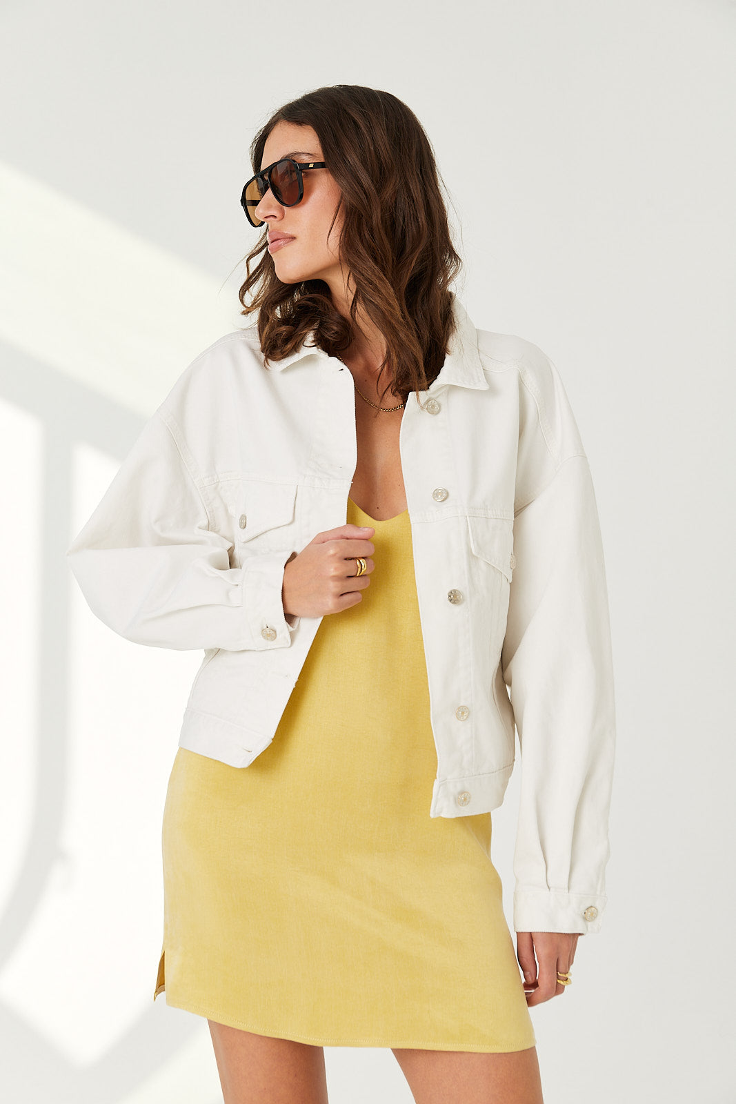 Kurtka Brooklyn white