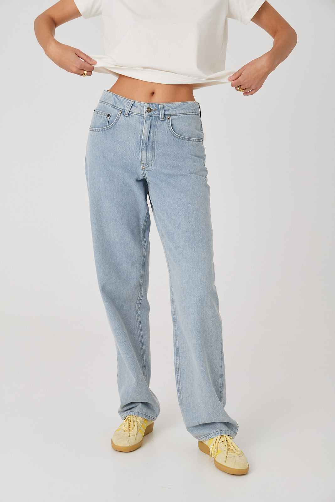 Jeansy Parker light blue