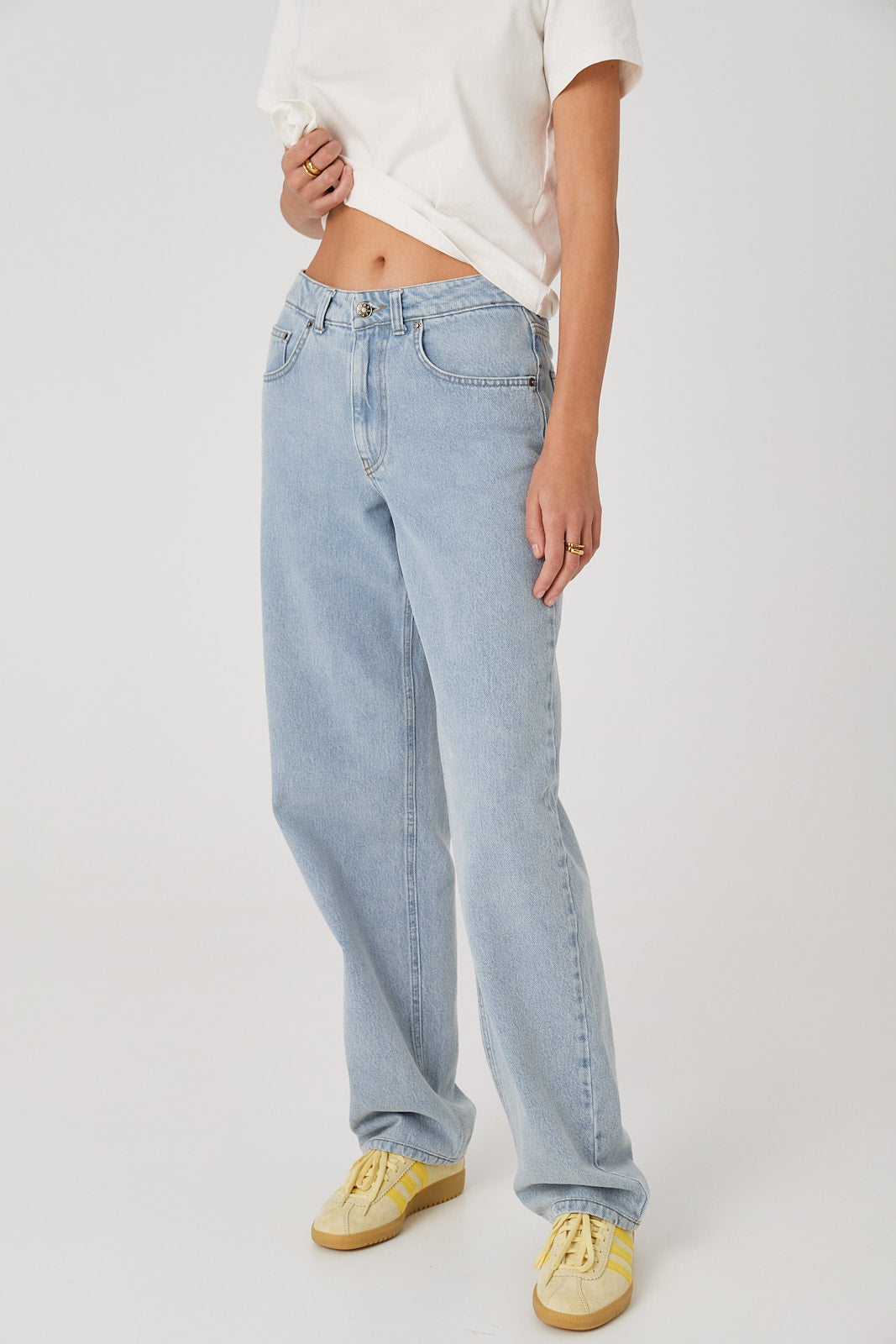 Jeansy Parker light blue