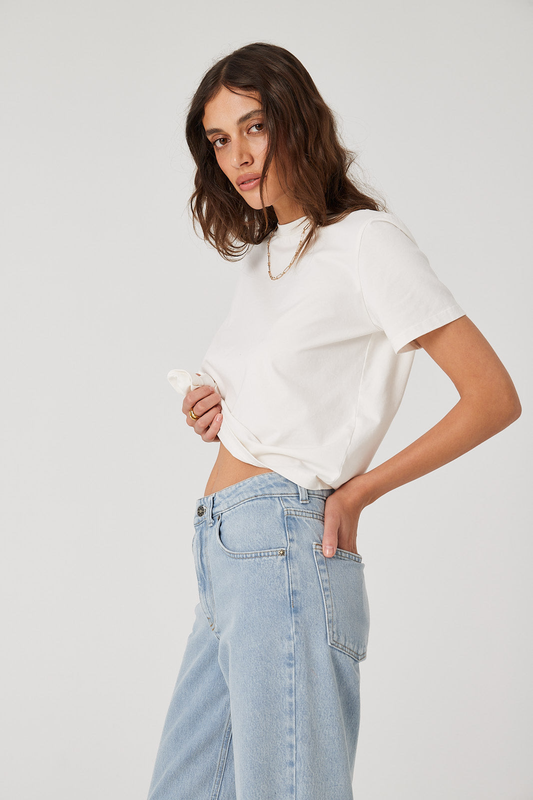 Jeansy Parker light blue