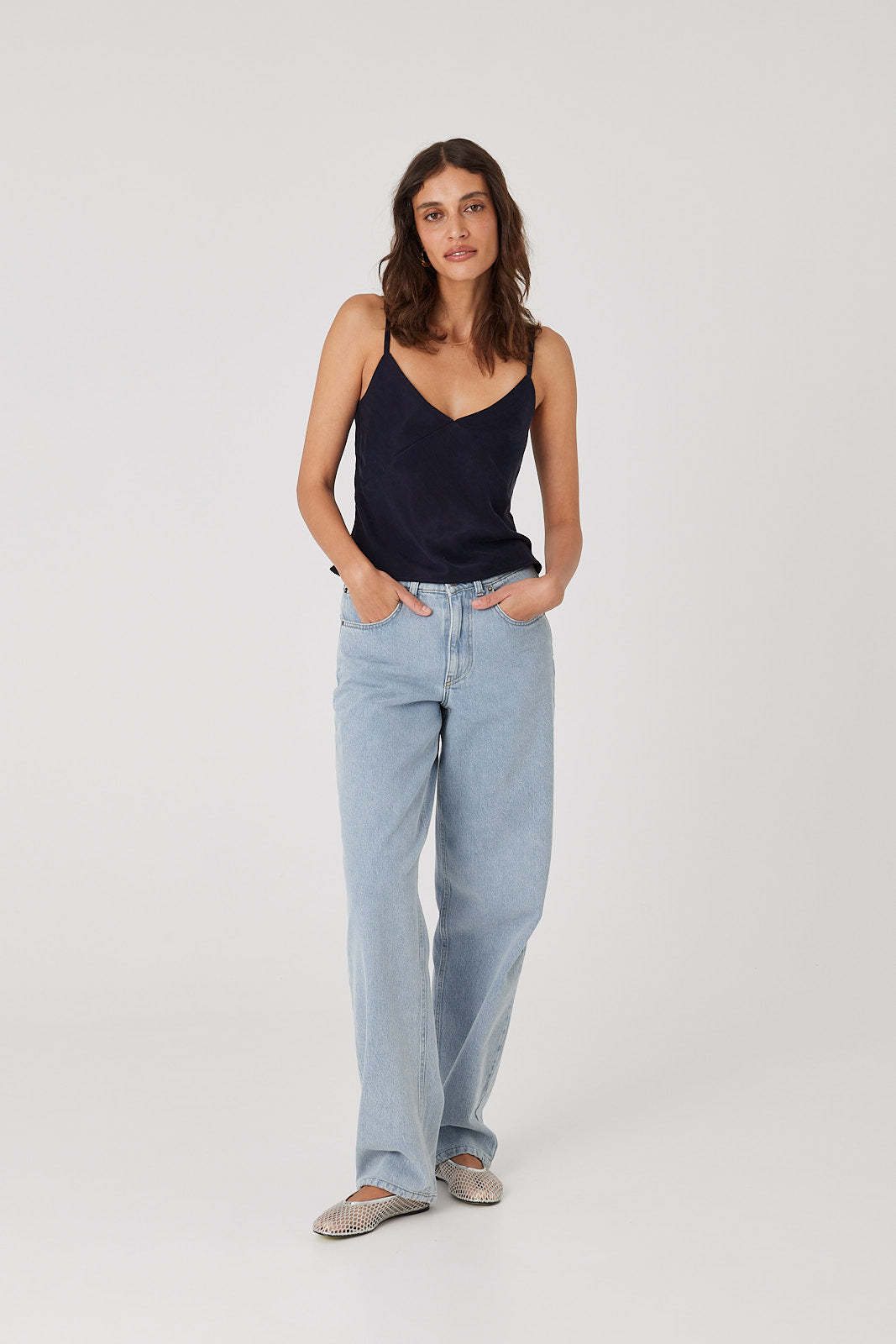 Top Carrie navy