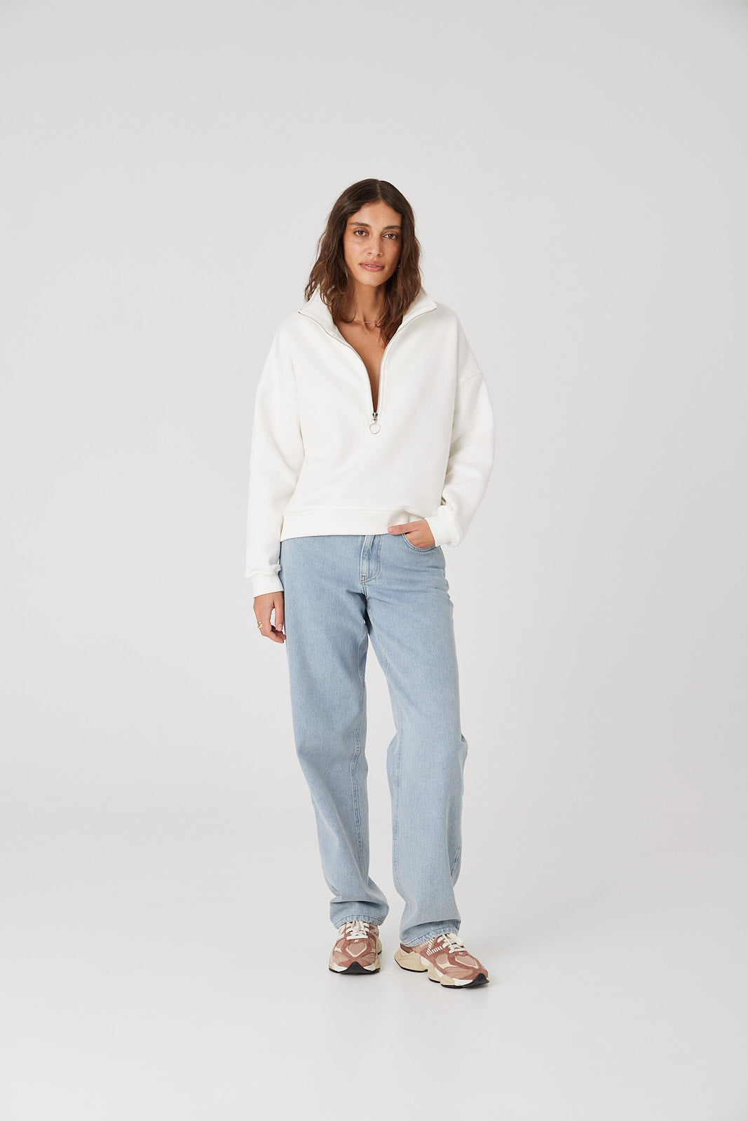 Bluza Frankie short cream