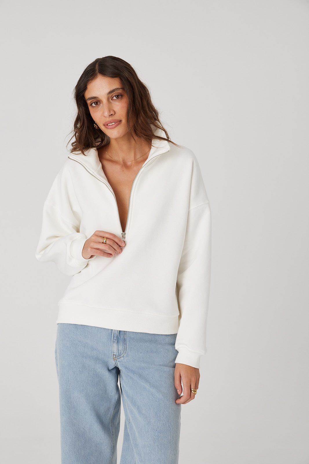 Bluza Frankie short cream