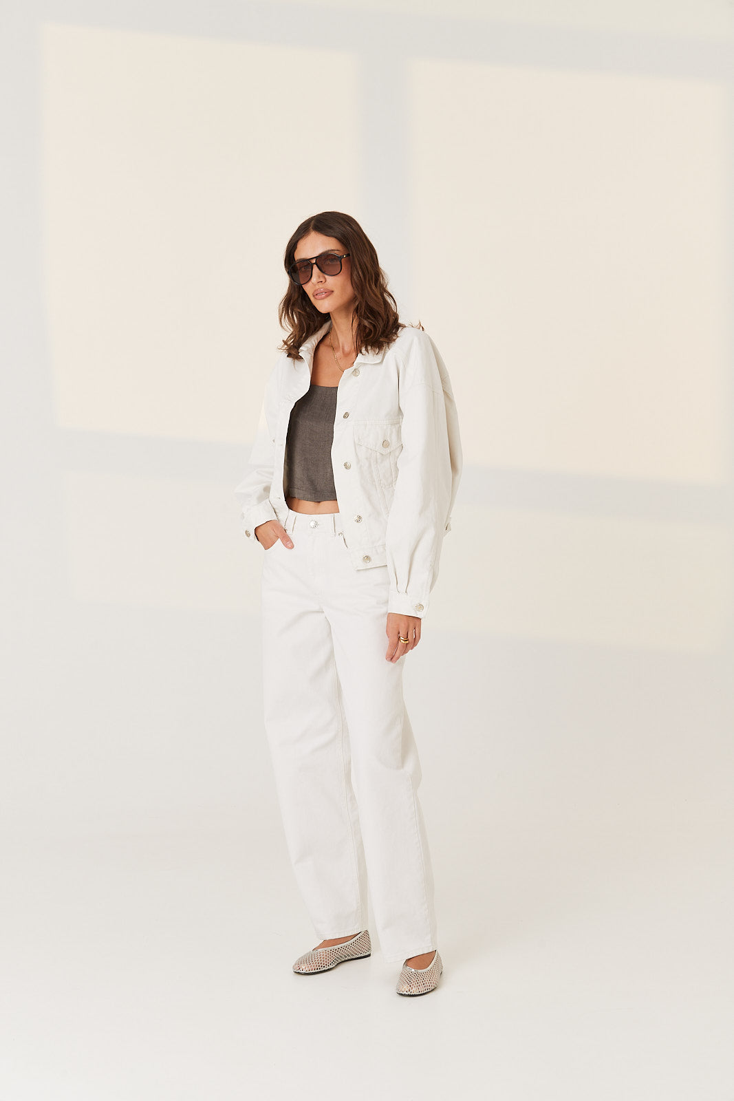 Kurtka Brooklyn white