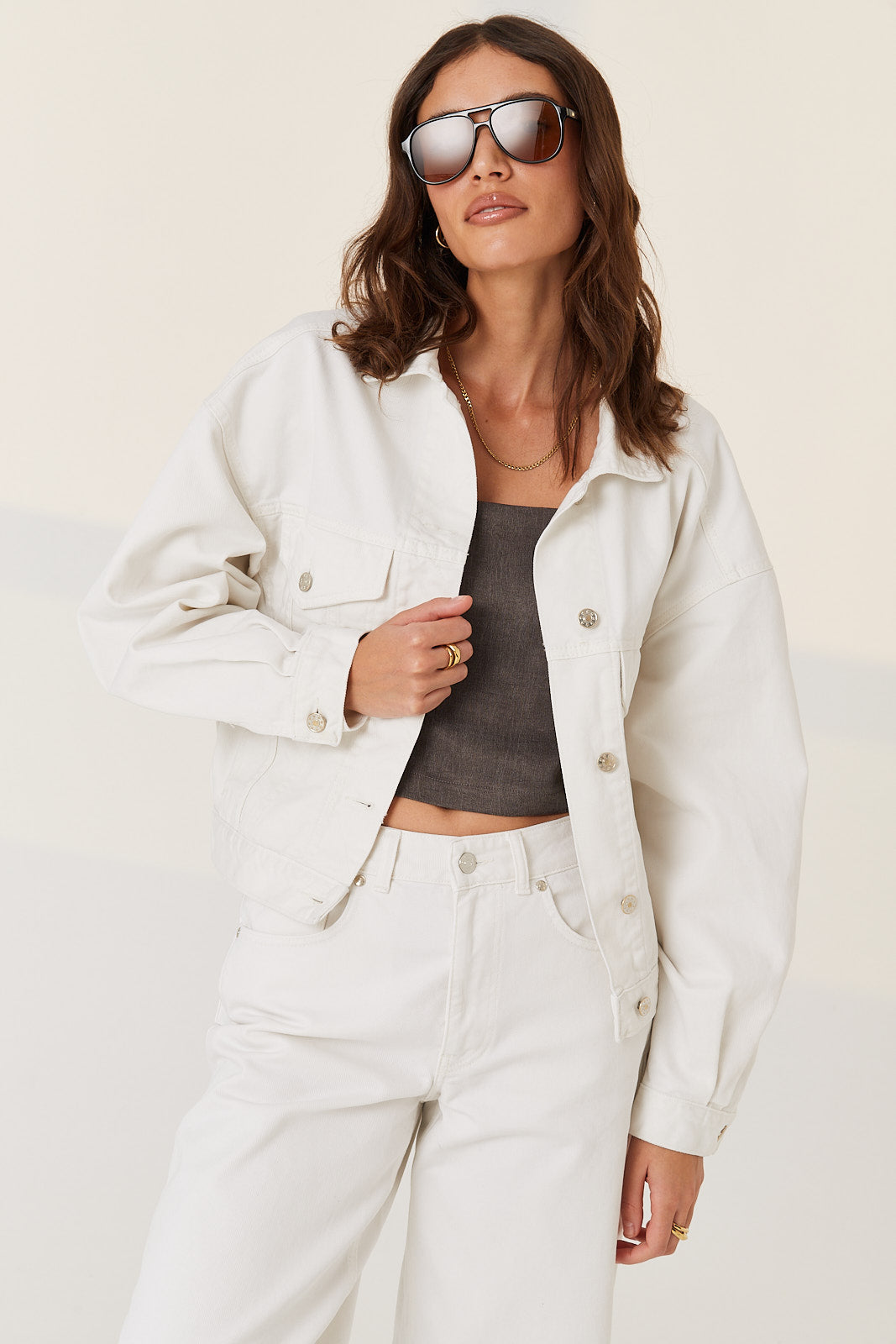 Kurtka Brooklyn white