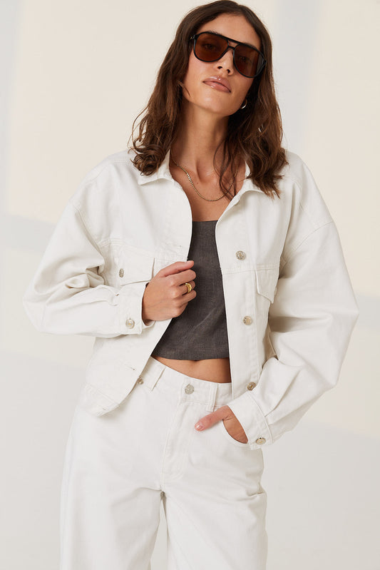 Kurtka Brooklyn white