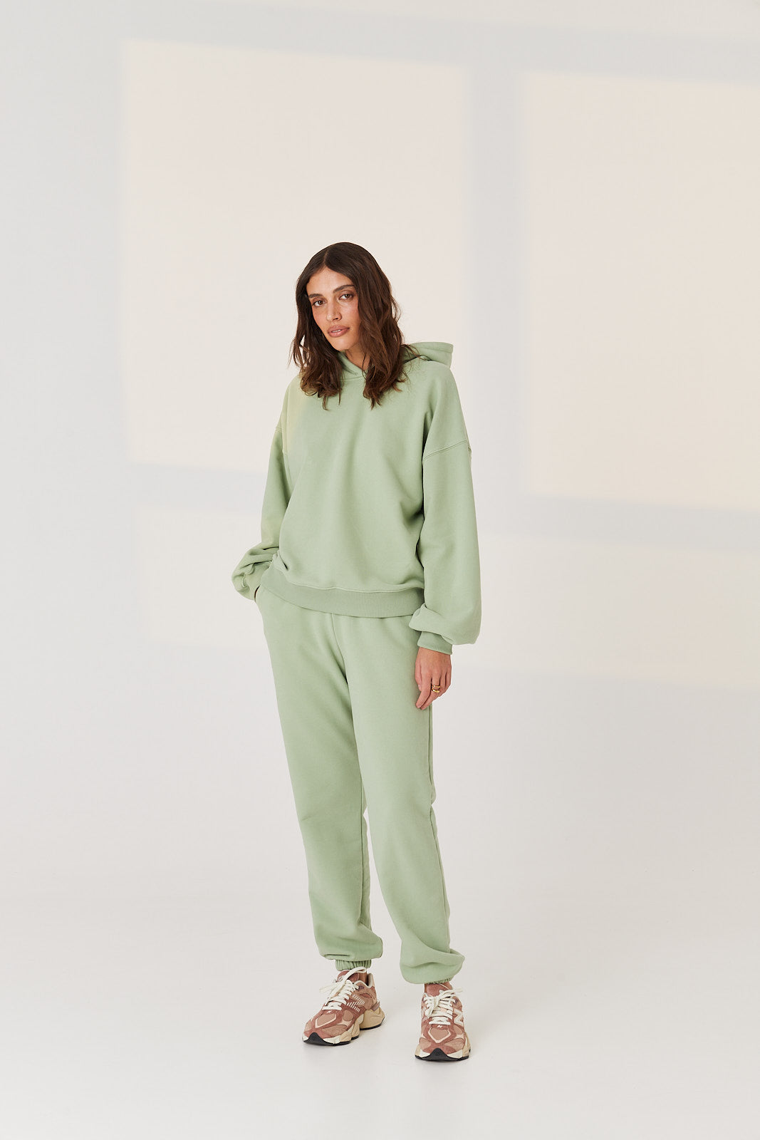Bluza Boyfriend Hoodie pistachio ice cream