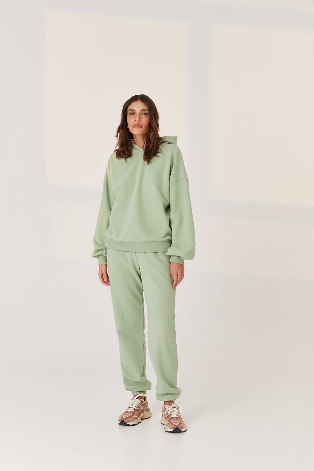 Bluza Boyfriend Hoodie pistachio ice cream