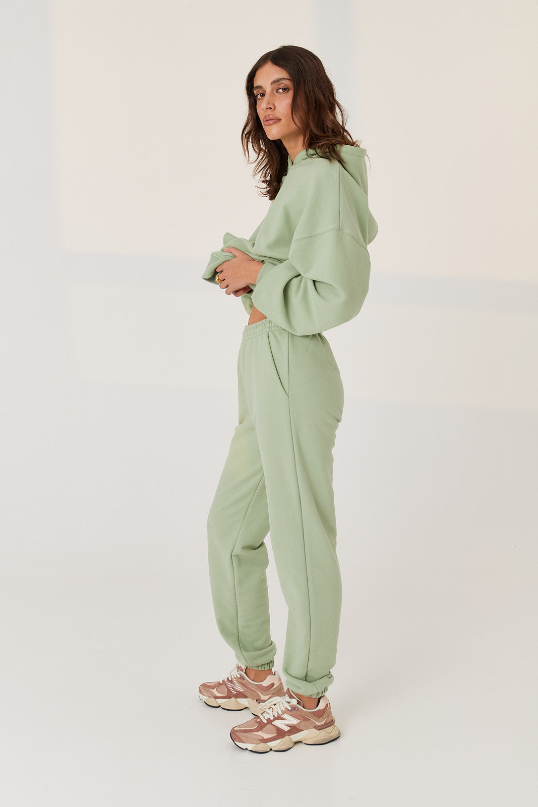 Bluza Boyfriend Hoodie pistachio ice cream