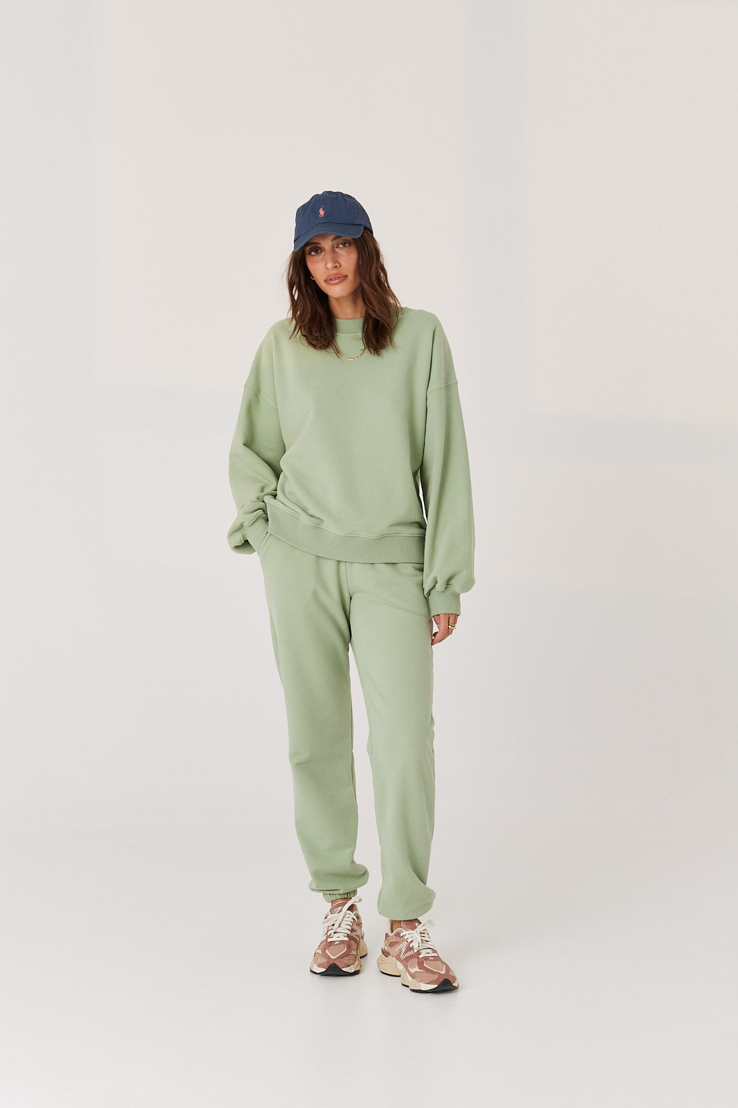 Bluza Boyfriend pistachio ice cream