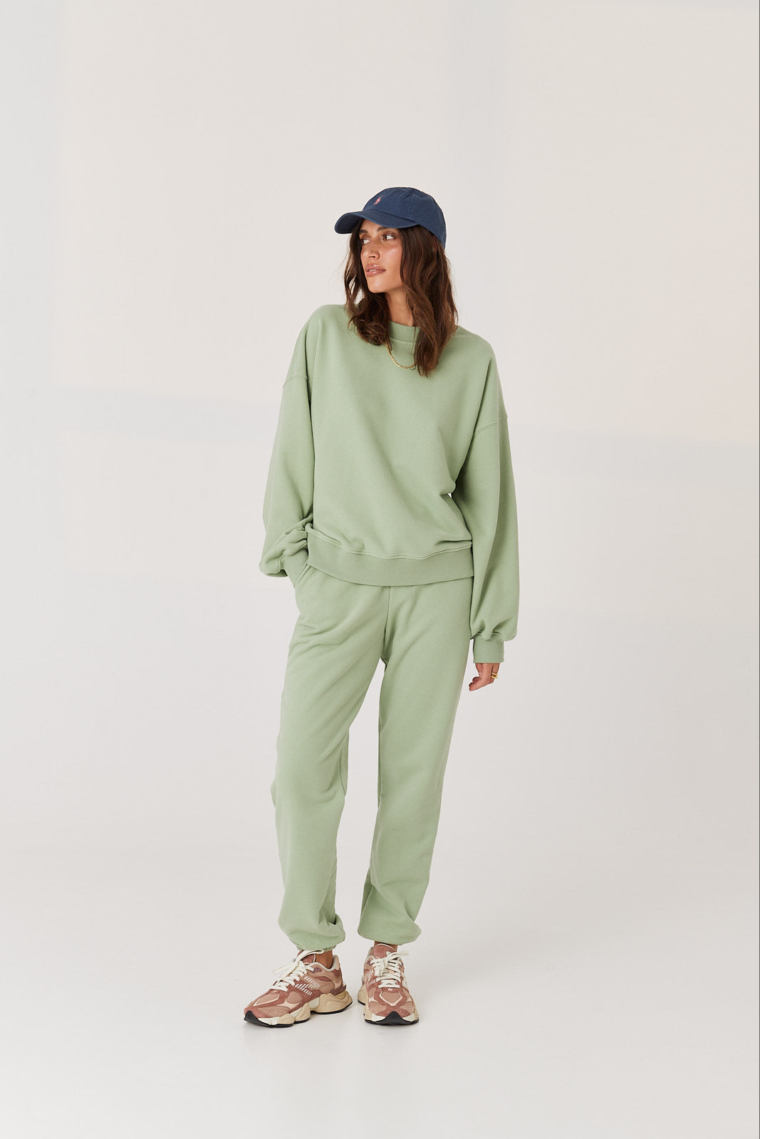 Bluza Boyfriend pistachio ice cream
