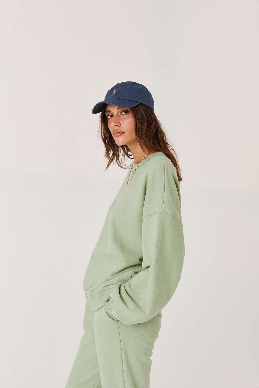 Bluza Boyfriend pistachio ice cream