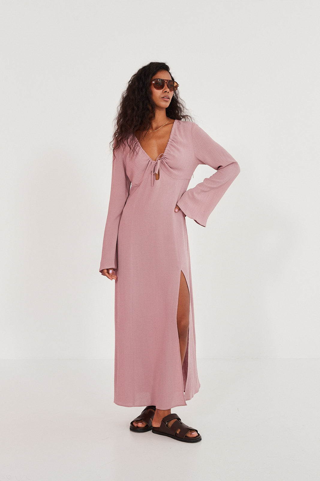 Sukienka Chiara mauve