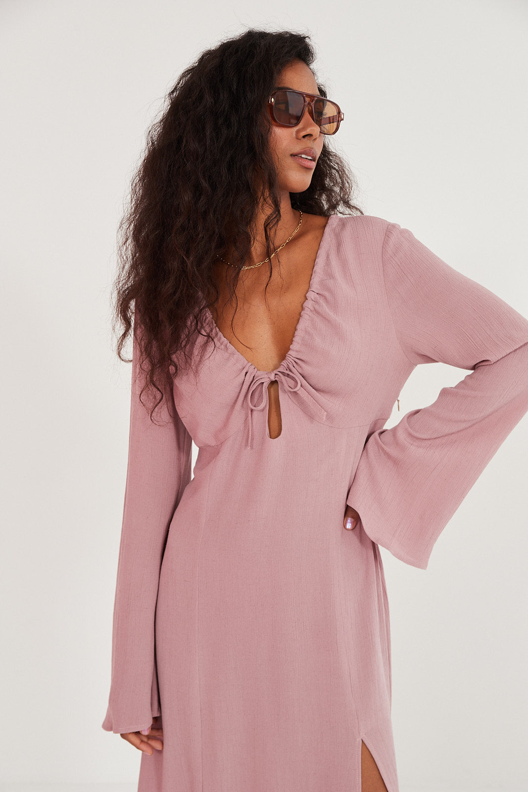 Sukienka Chiara mauve