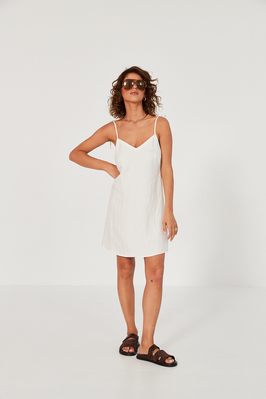 Sukienka Malibu white