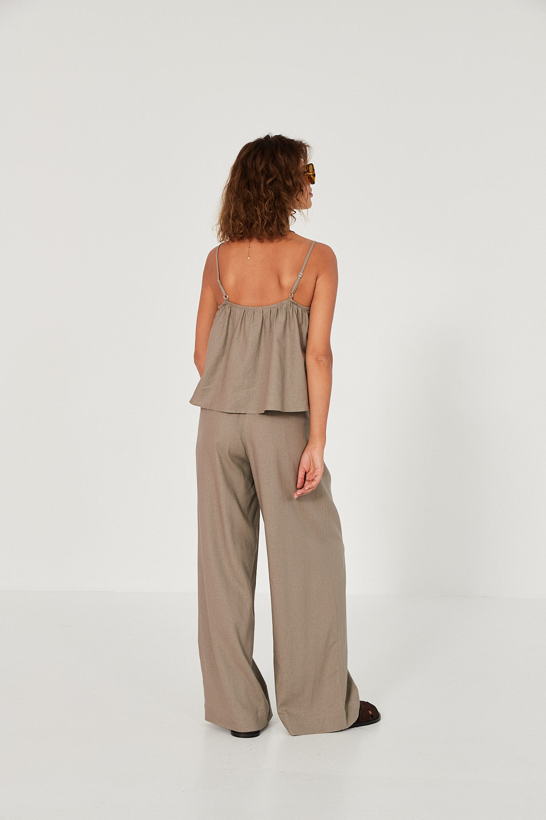 Top Ellie linen beige