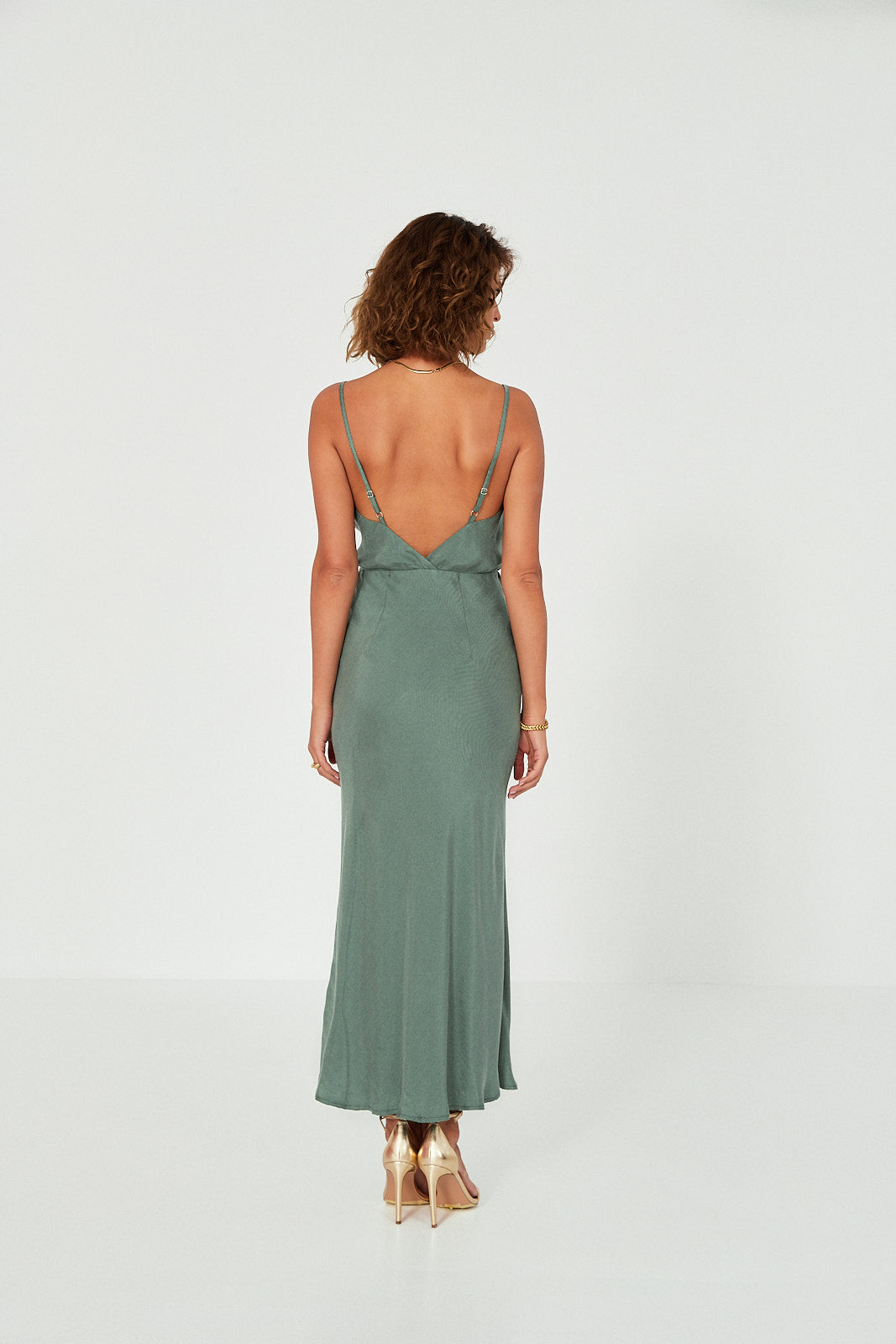Sukienka Kendall bottle green