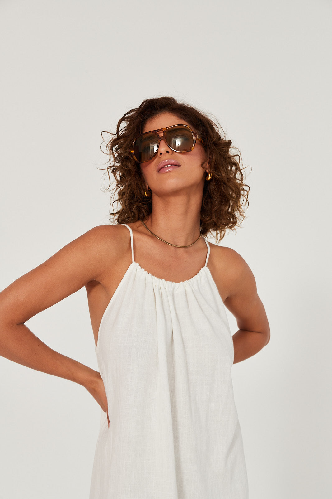 Sukienka Bali off-white