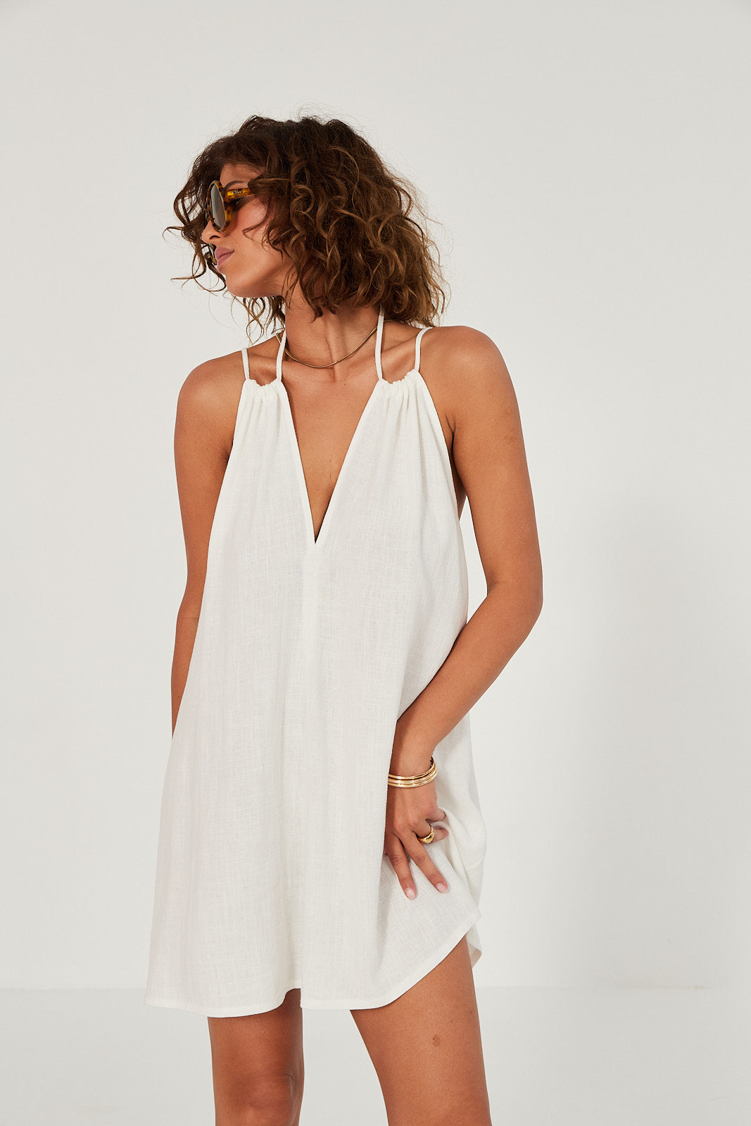 Sukienka Bali off-white