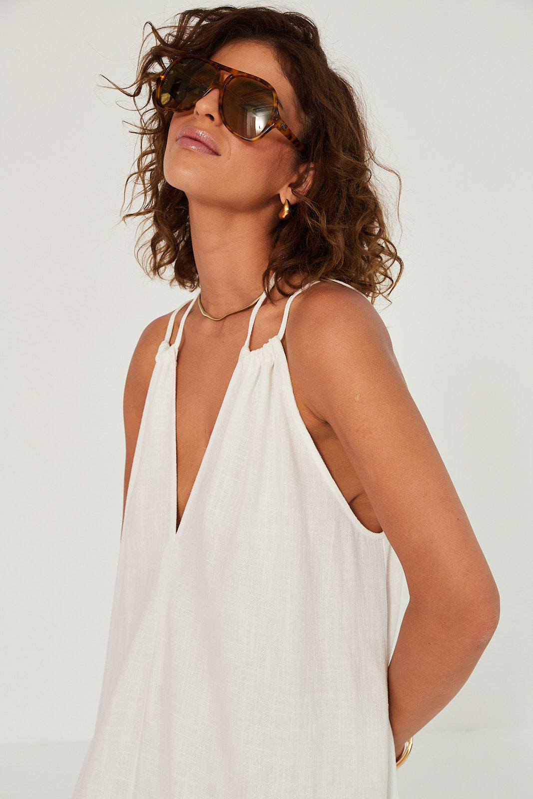 Sukienka Bali off-white