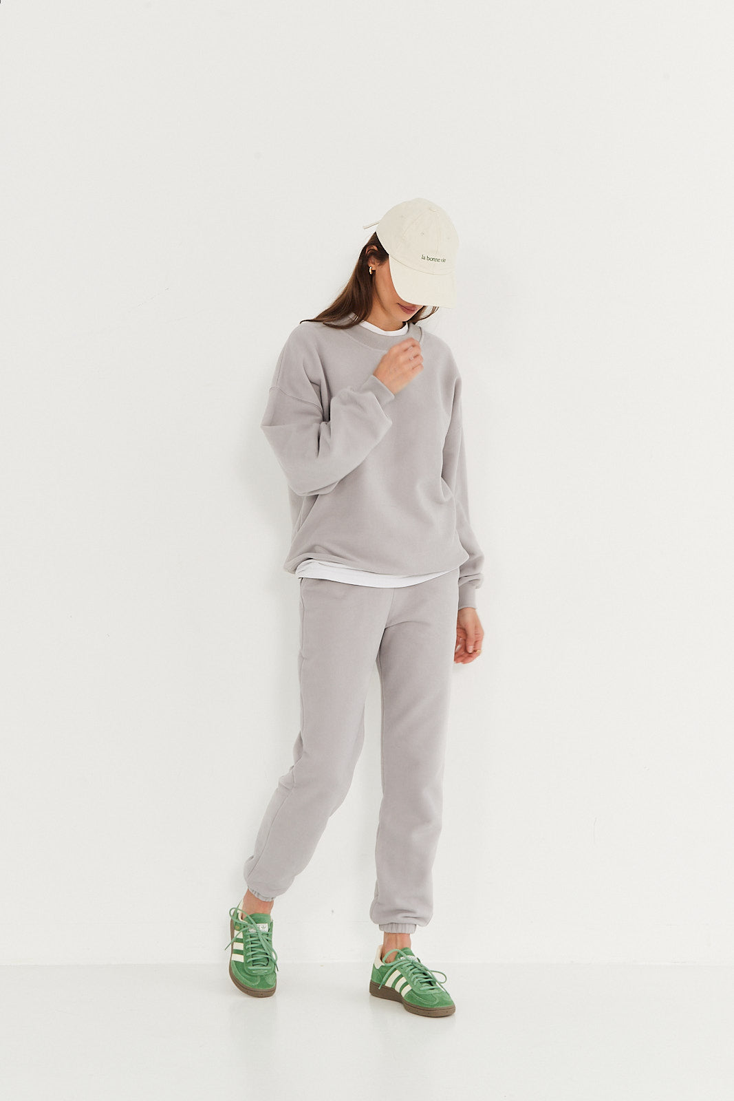 Bluza Boyfriend light grey
