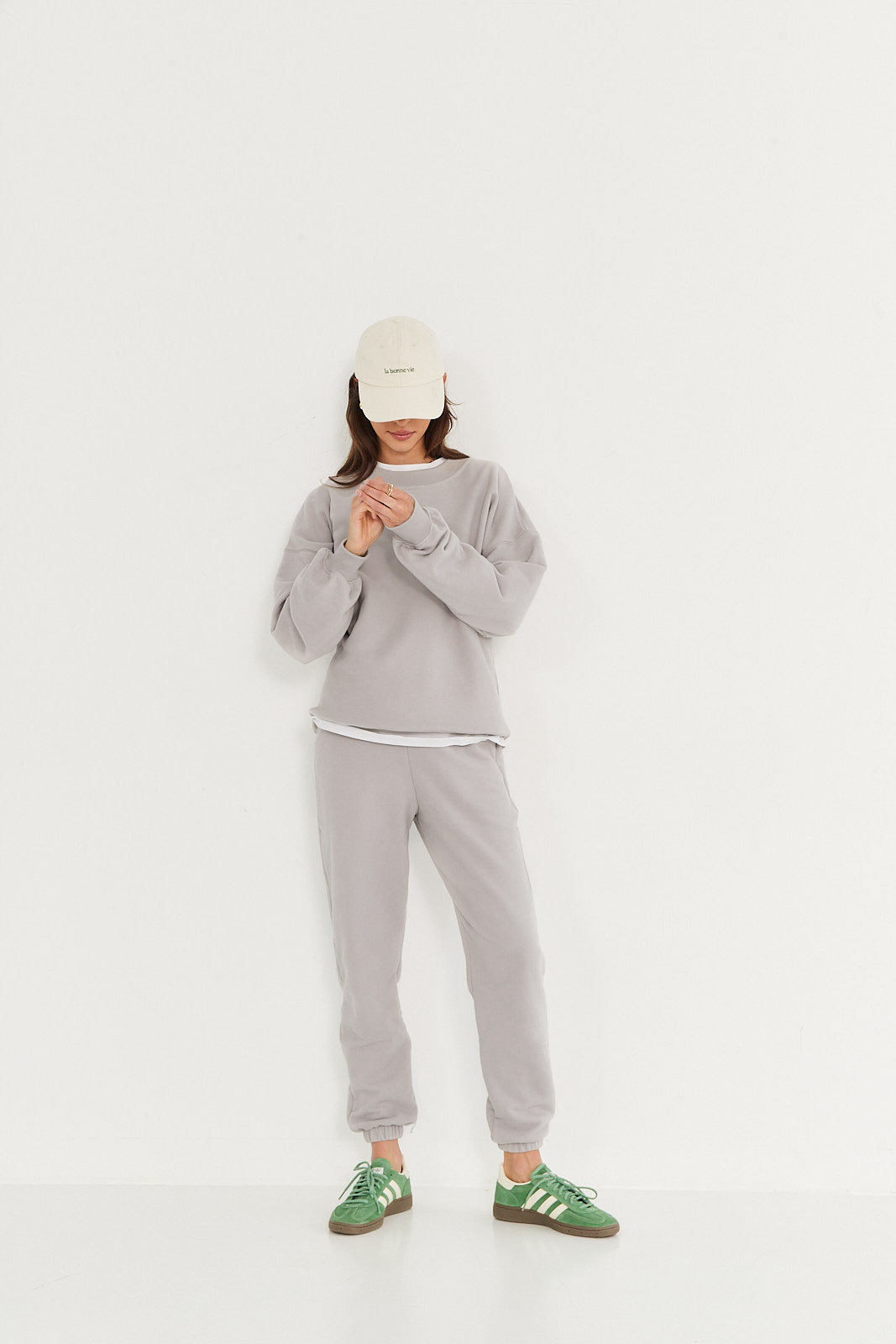 Bluza Boyfriend light grey