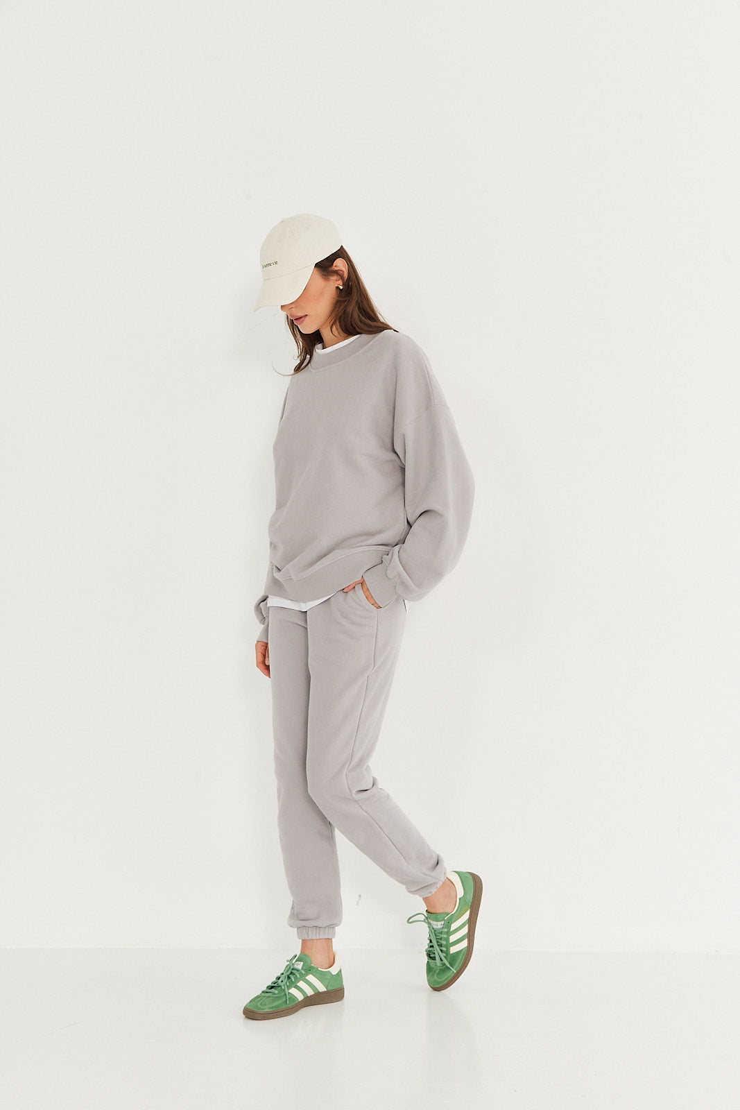 Bluza Boyfriend light grey
