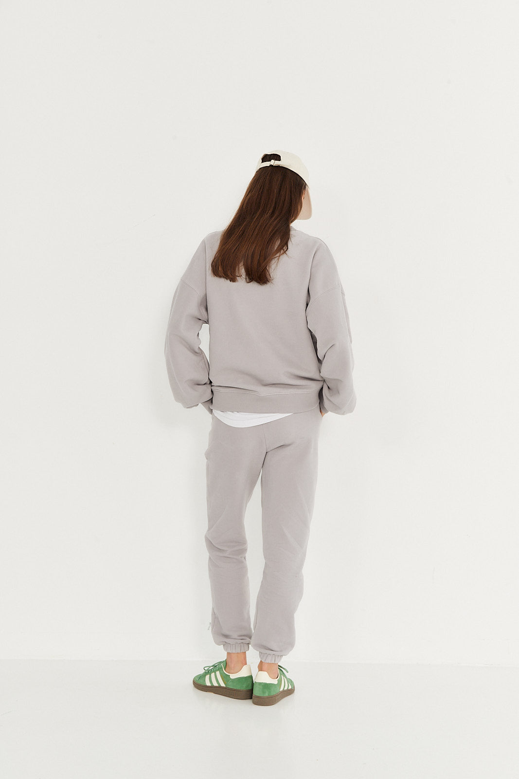 Bluza Boyfriend light grey