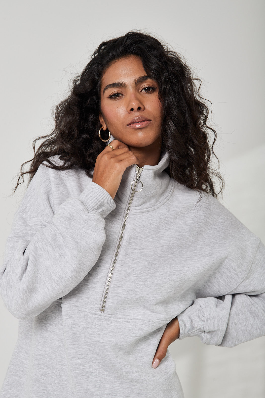 Bluza Frankie light grey