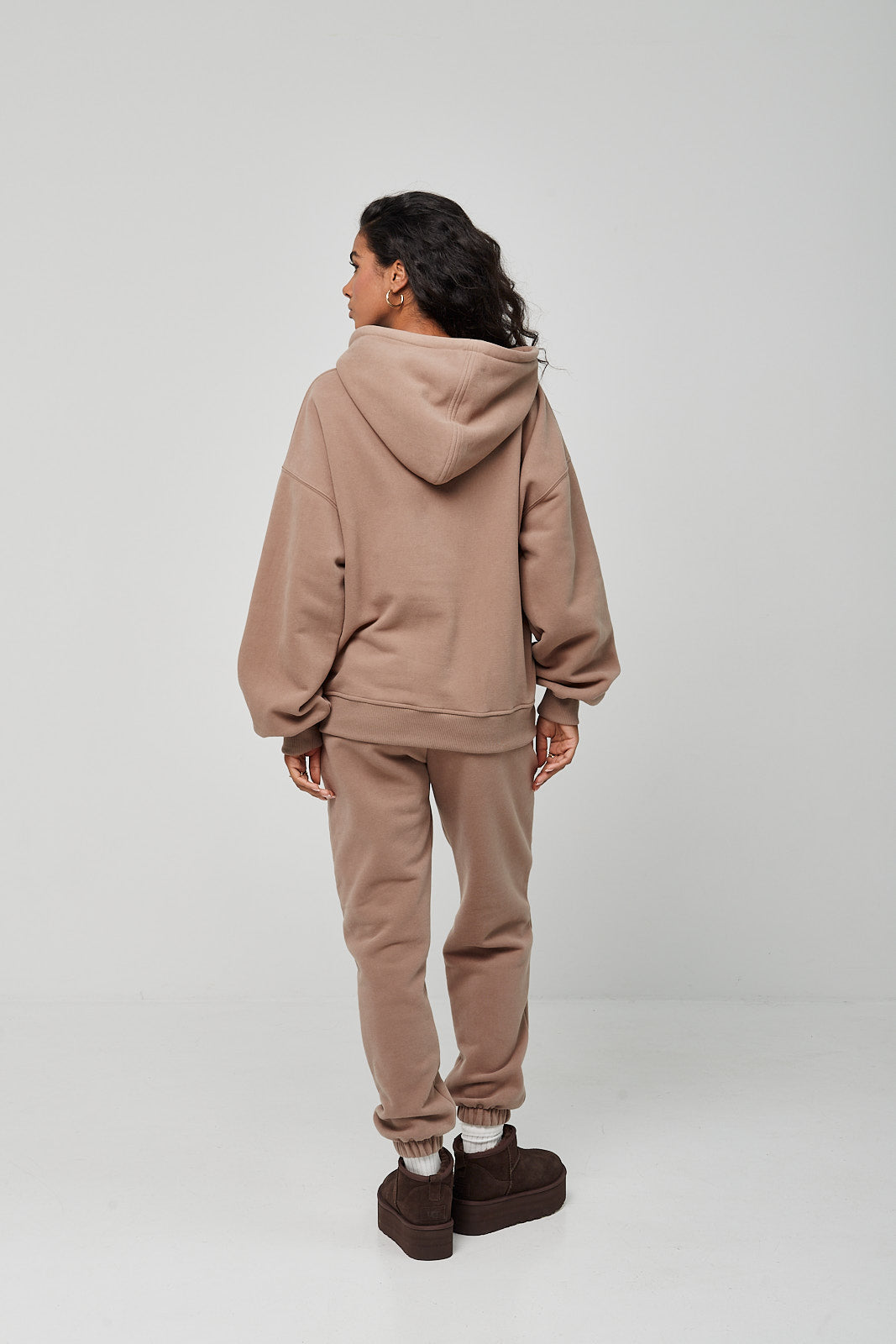 Bluza Boyfriend Hoodie frappe