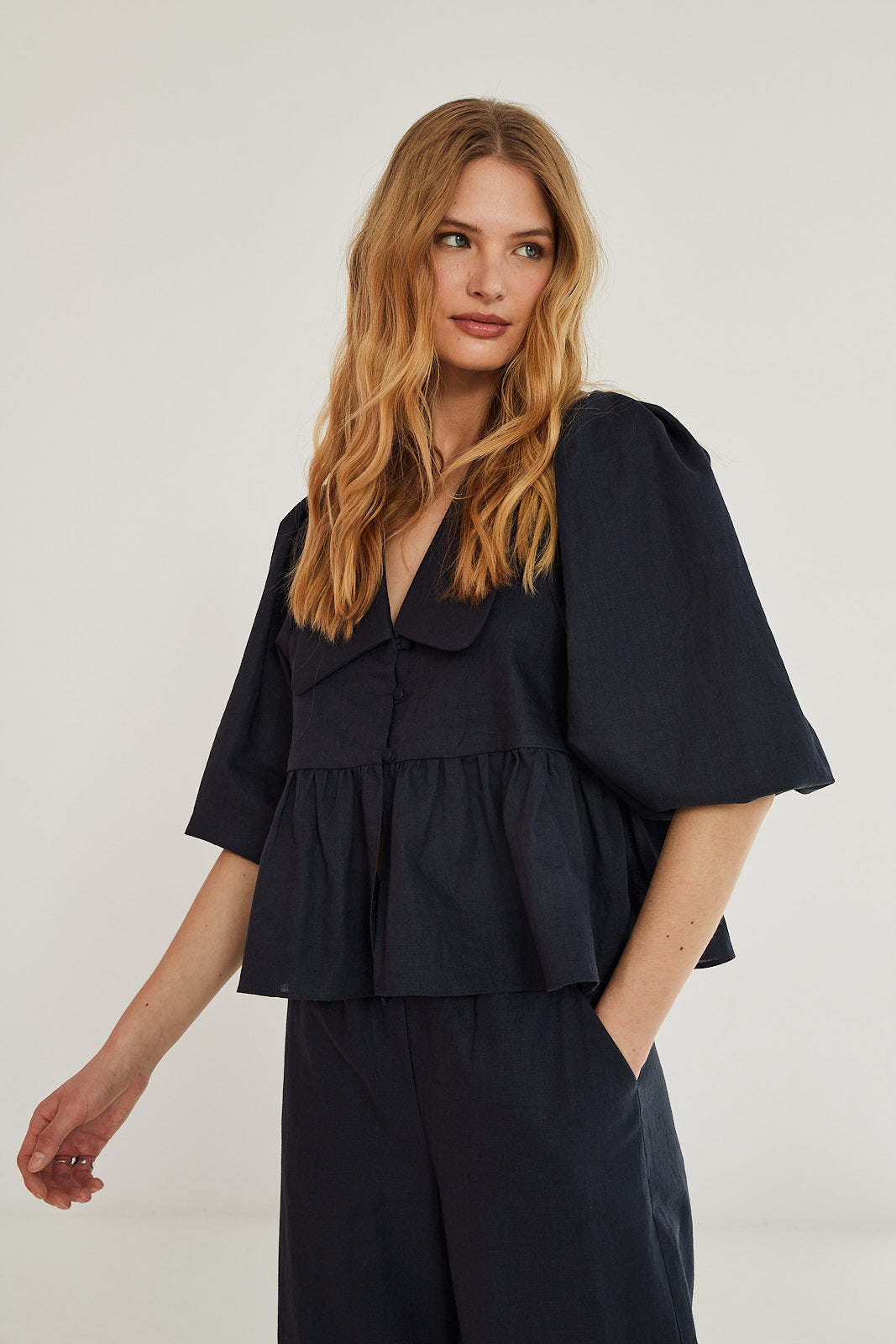Koszula Laura navy