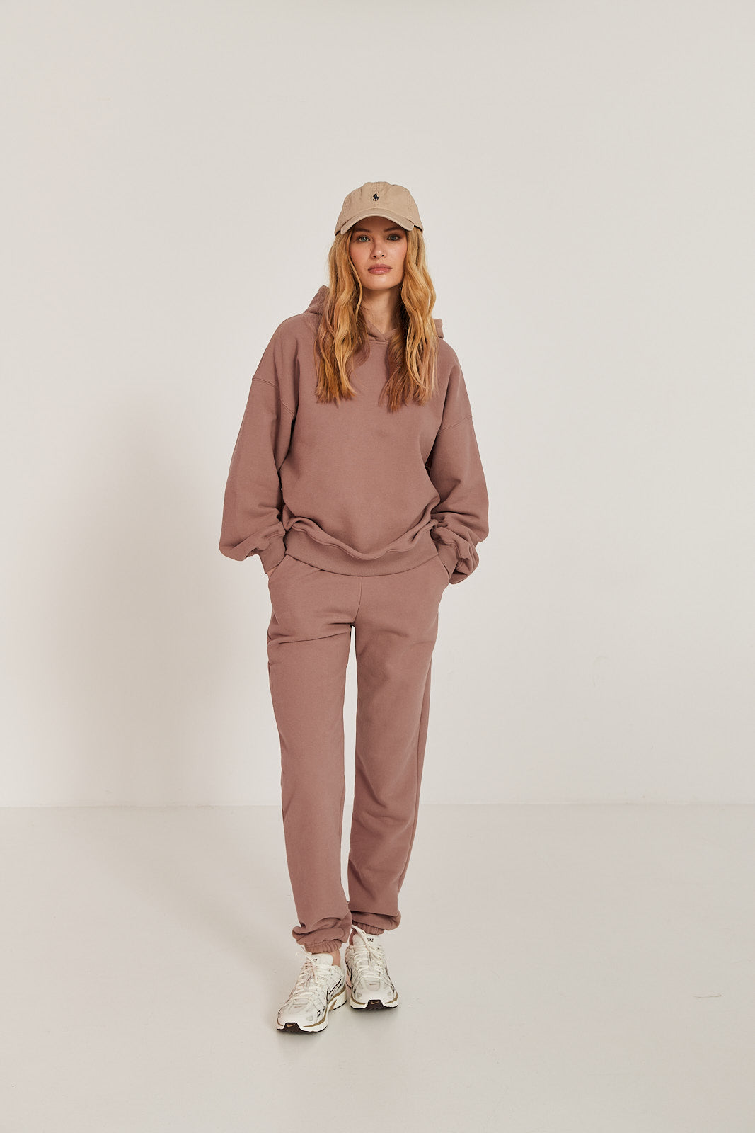 Bluza Boyfriend Hoodie mocca mousse