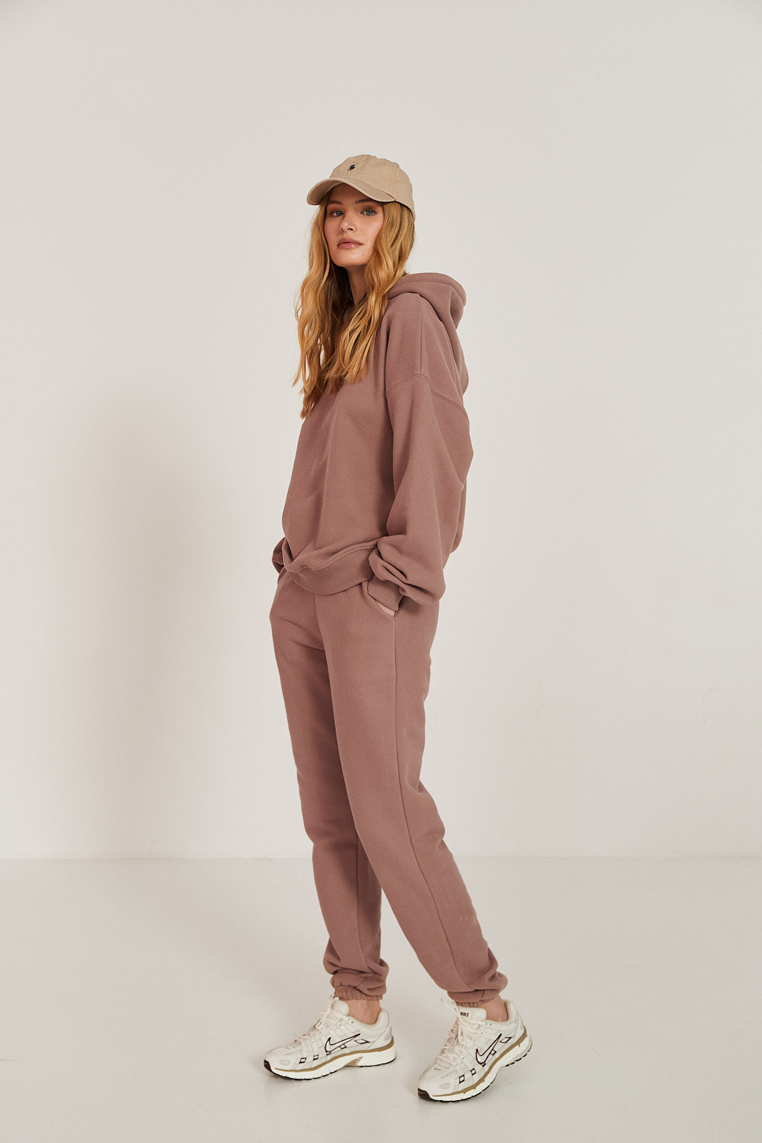 Bluza Boyfriend Hoodie mocca mousse