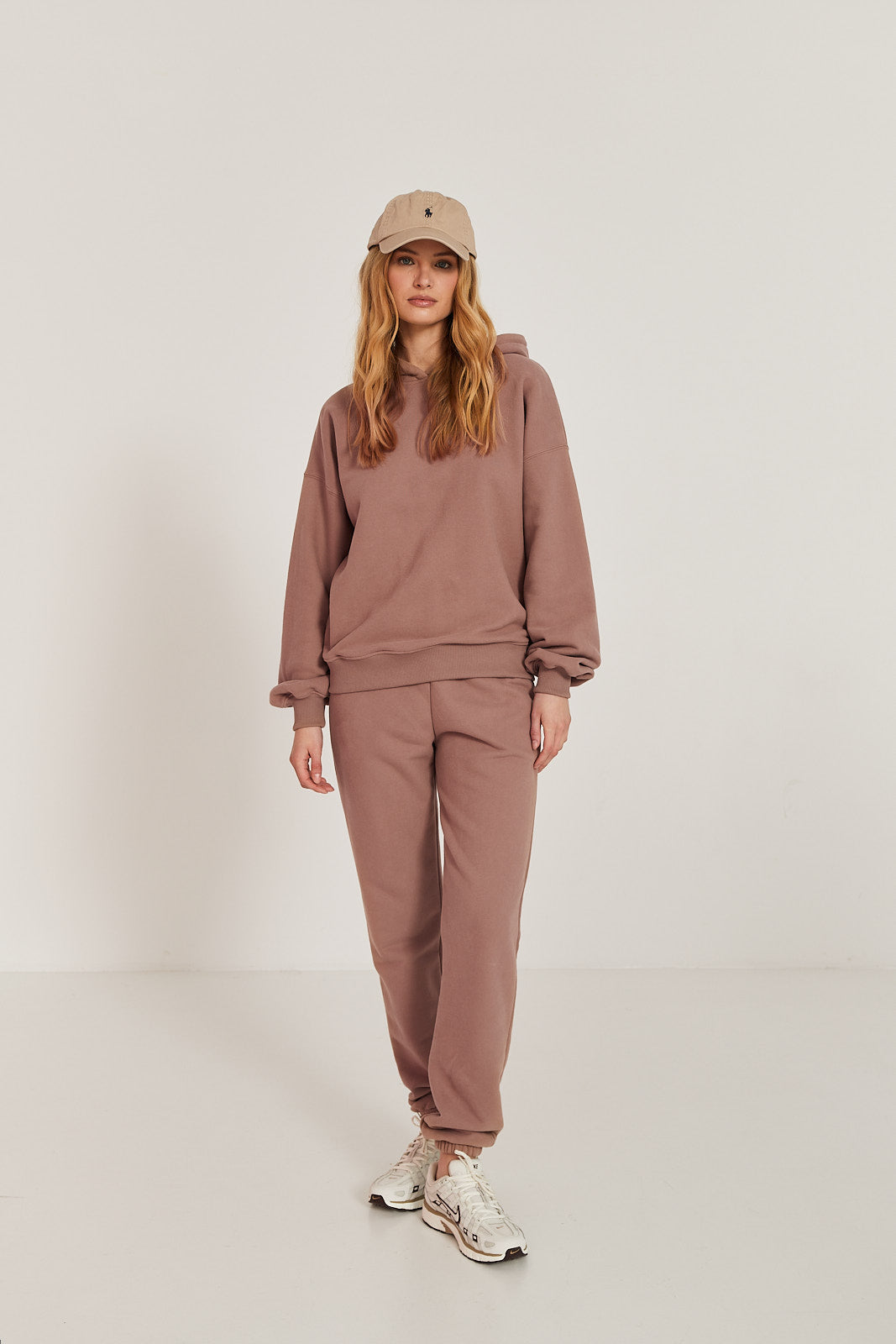 Bluza Boyfriend Hoodie mocca mousse