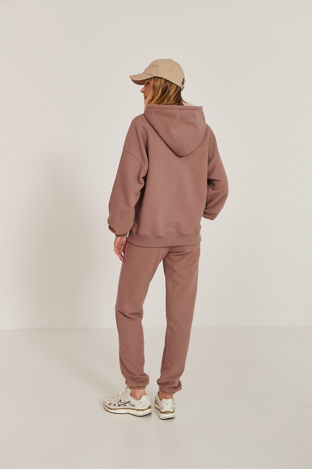 Bluza Boyfriend Hoodie mocca mousse
