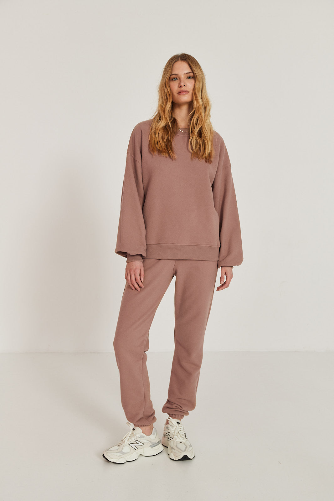 Bluza Boyfriend mocca mousse