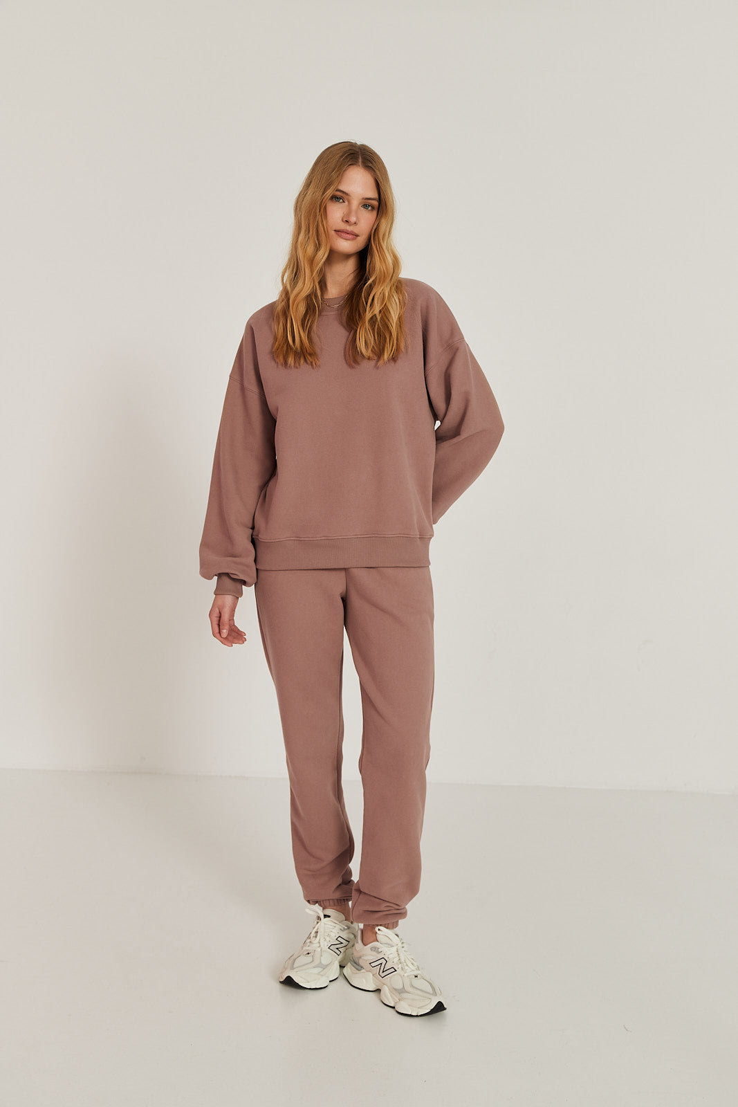 Bluza Boyfriend mocca mousse