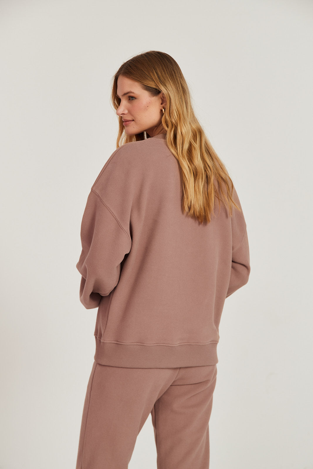 Bluza Boyfriend mocca mousse